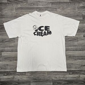 New Y2K Vintage Billionaire Boys Club King Ice Cream T-shirt Size 2XL BBC